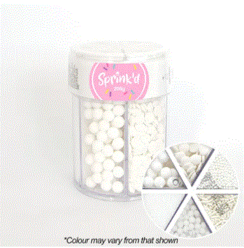 Sprink'd 6 Cavity Assorted Sprinkle Jar 200g