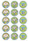 Toy Story - Buzz - 2 Inch/5cm Cupcake Image Sheet - 15 Per Sheet