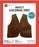 Adult Colonial Dark Vest Brown