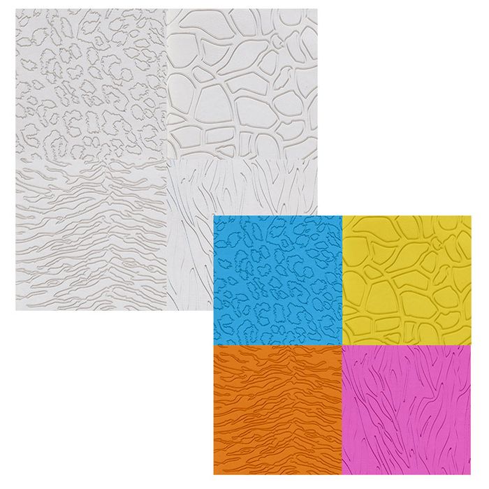 Animal Impression Mat Set Of 4