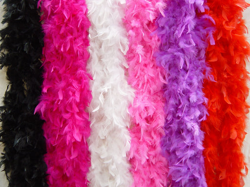 Feather Boa 2M 60G - Assorted Colours