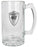 40th Beer Mug with Handle & Pewter Look Badge