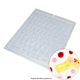 Mini Alphabet/Letters Choc Mould