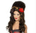 Rehab Wig, Brown, Large Beehive