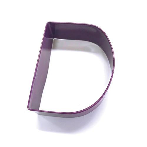 Letter D | Cookie Cutter | Purple