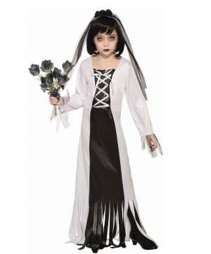 Cemetery Bride Kids Costume