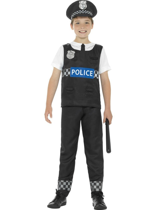 Kids Cop Costume Medium