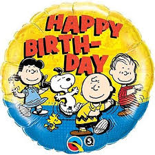 Peanuts 18'' Happy Birthday Foil Balloon