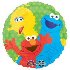 Sesame Street 18'' / 43cm Foil Balloon