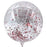 Bobo Balloon Crystal Clear With Assorted Confetti