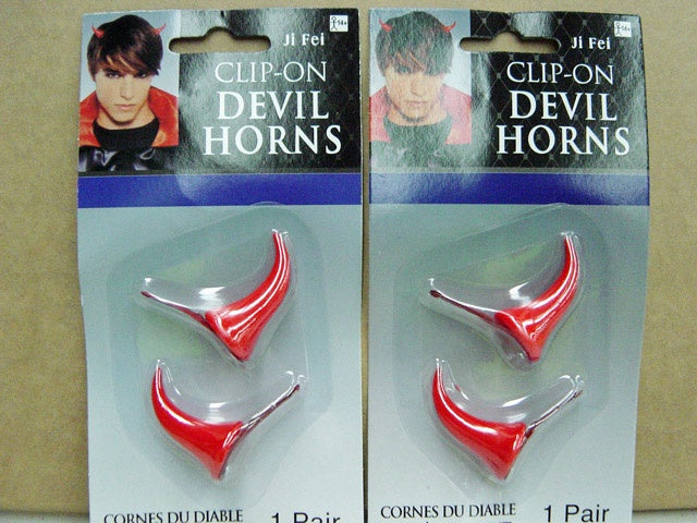 Clip-On Devil Horns