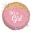 Glittering Its A Girl Foil Balloon 18" 45cm