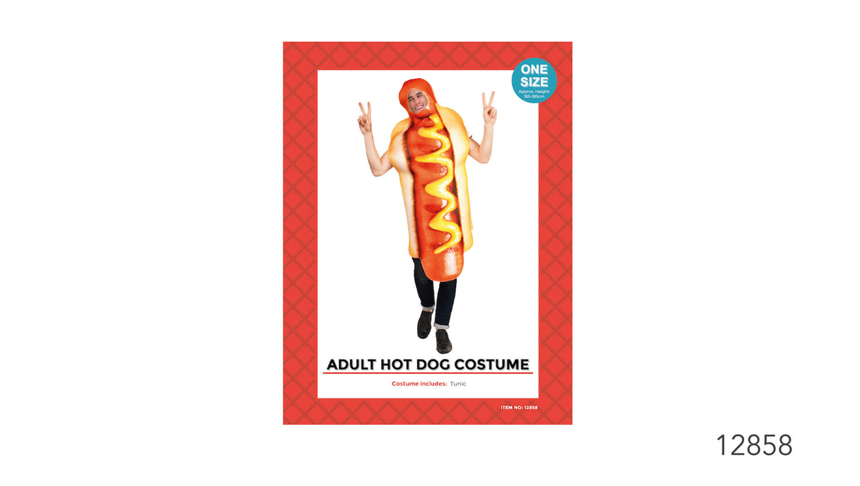 Adult Hot Dog Costume