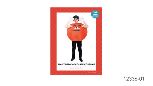 Adult Red Chocolate Costume