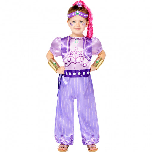 Shimmer & Shine Lilac Kids Costume 3-4 Years