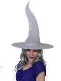 WITCH HAT IRRIDESCENT WHITE