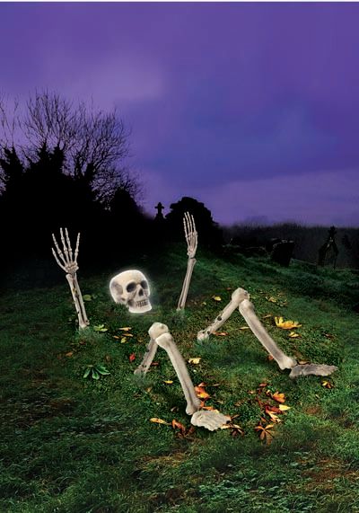 Lawn Skeleton Prop Light Up