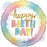 Happy Birthday Opal Foil Balloon 18" 45cm