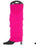 Hot Pink Chunky Knit Leg Warmers