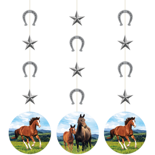 Horse and Pony Hanging String Cutouts 57cm