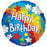 18'' Happy Birthday Rainbow Foil Balloon