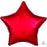 Foil Red Star 18''