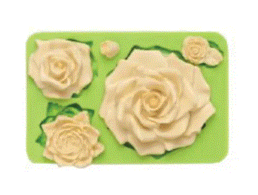 Assorted Rose Silicone Mould