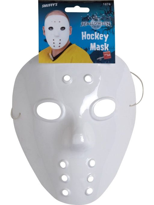 Hockey Mask, White, PVC