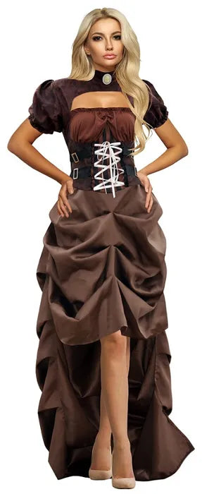 Victorian Steampunk Costume Small 12-14