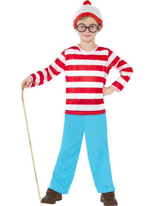 Wheres Wally Kids Costume