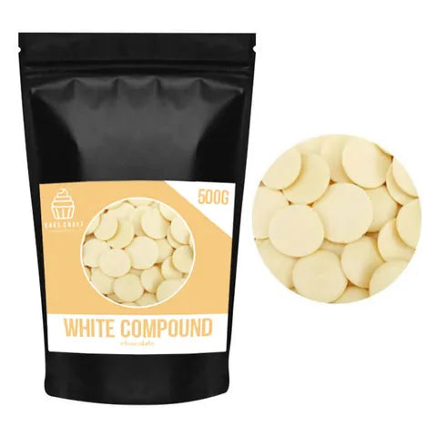 Cake Craft White Compound Chocolate Callets 500g